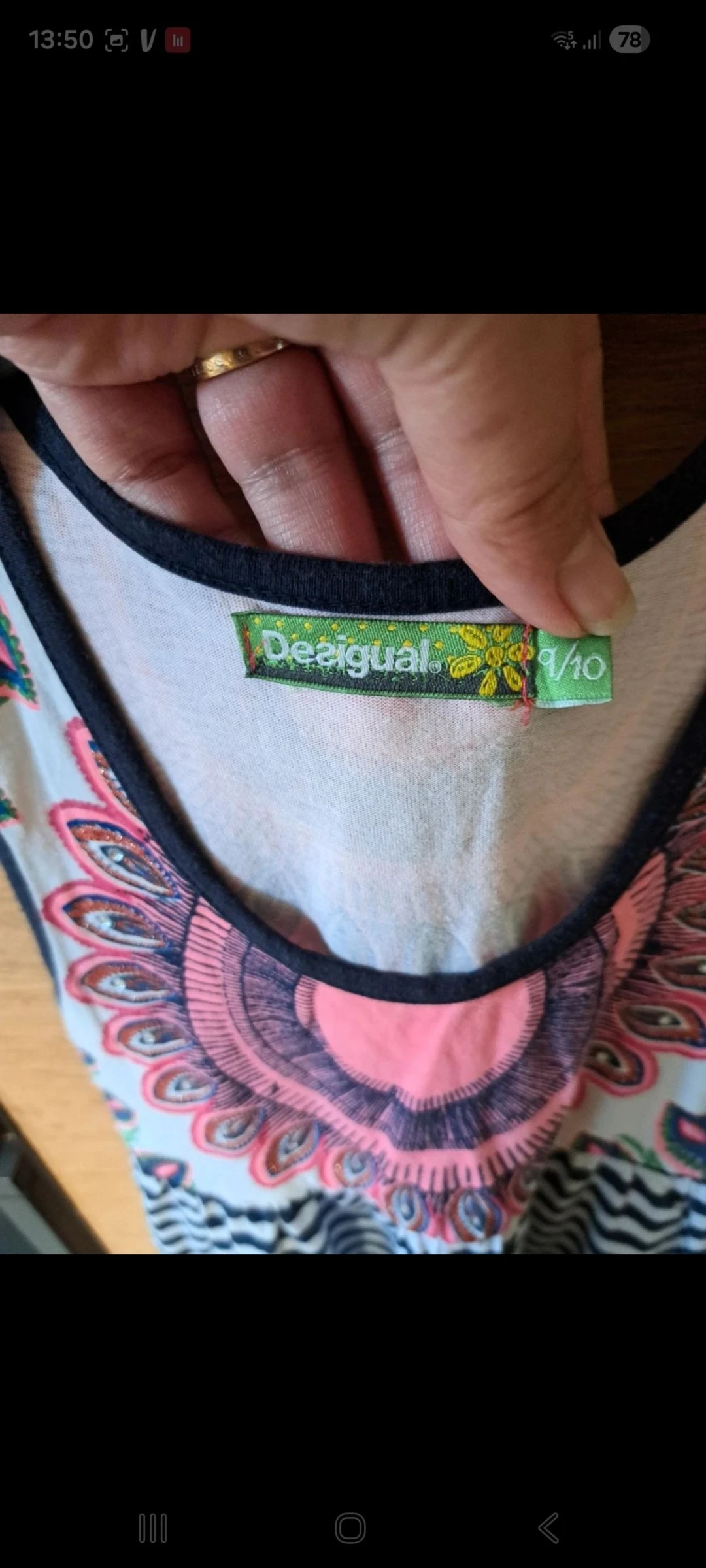 Vestido de verano Desigual 9/10 años – photo 4